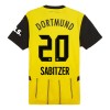 Maillot de Supporter Borussia Dortmund Sabitzer 20 Domicile 2024-25 Pour Homme